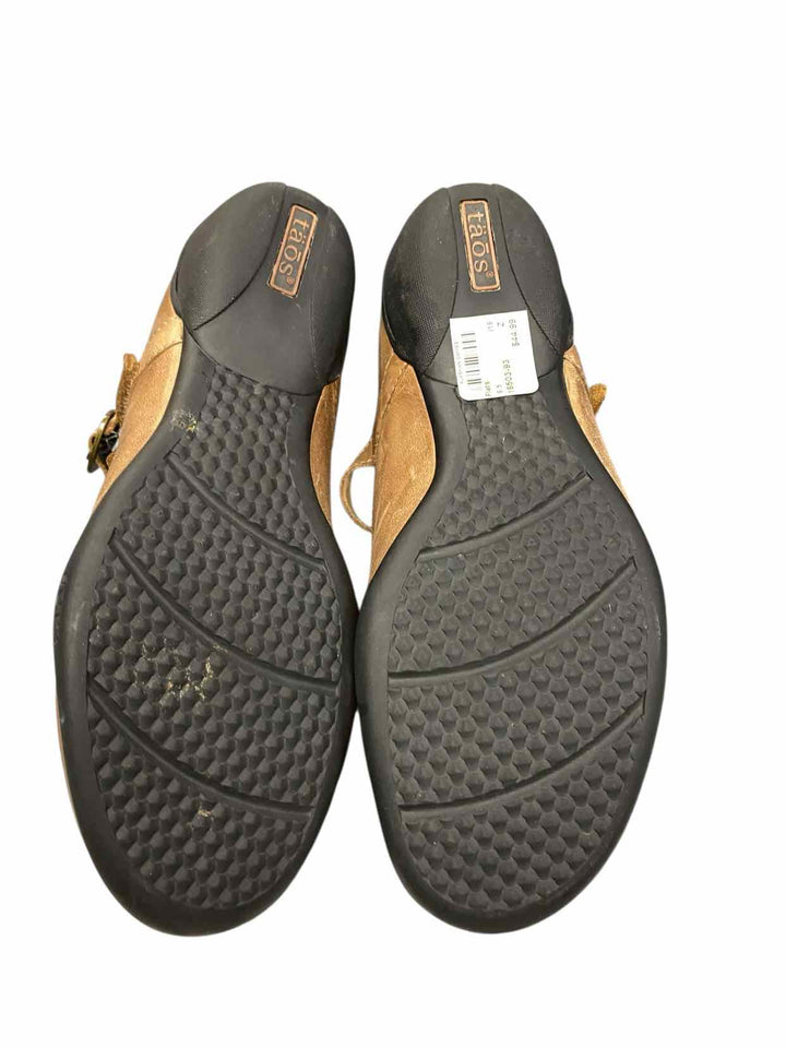 Taos Shoe Size 6.5 Brown Leather Flats