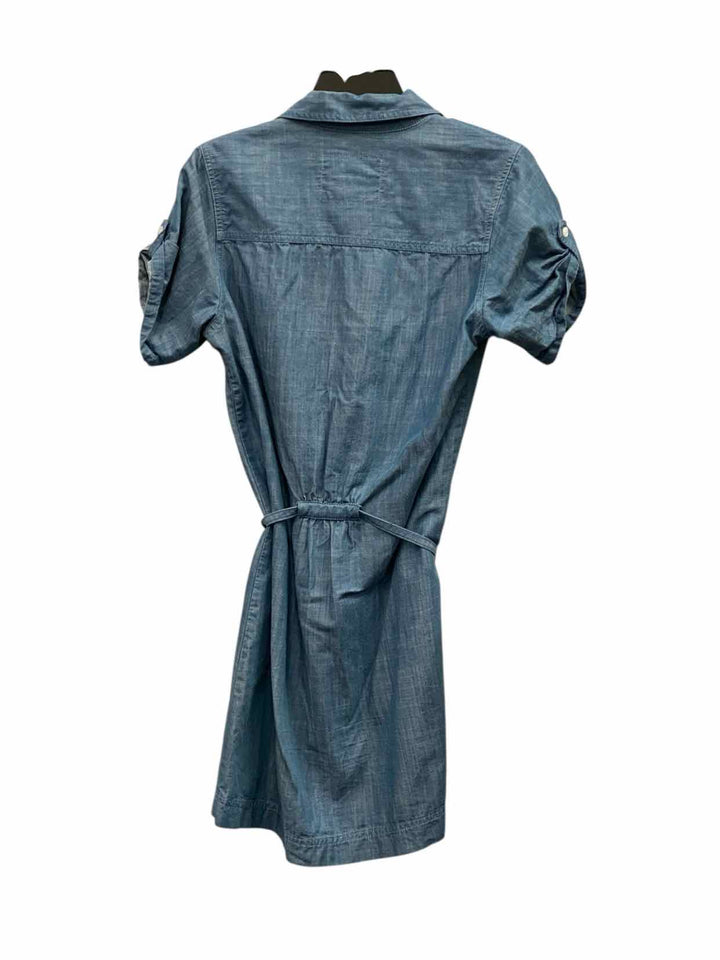 Patagonia Size 6 Blue Denim Dress