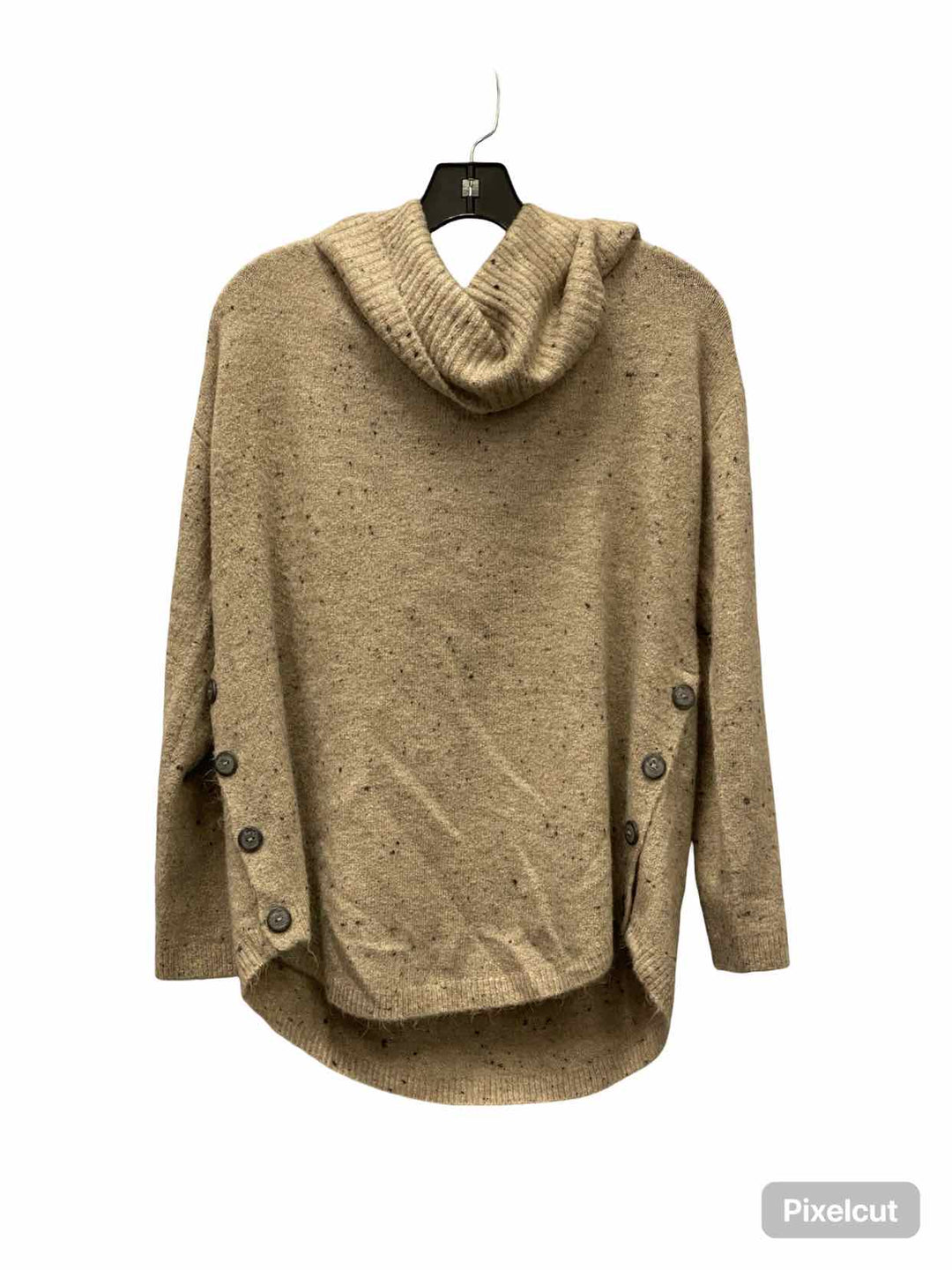 Fortune + Ivy Size L Brown Sweater