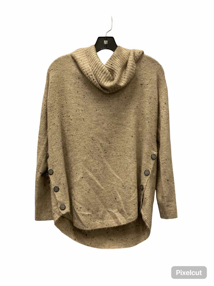 Fortune + Ivy Size L Brown Sweater