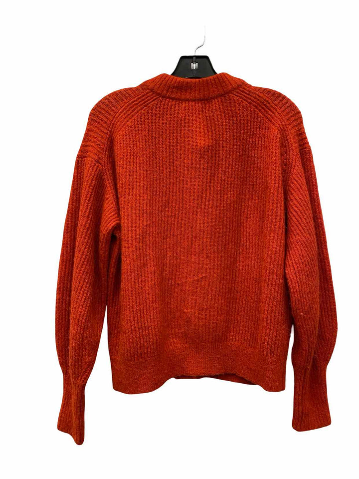 Everlane Size M Red Alpaca Blend Sweater