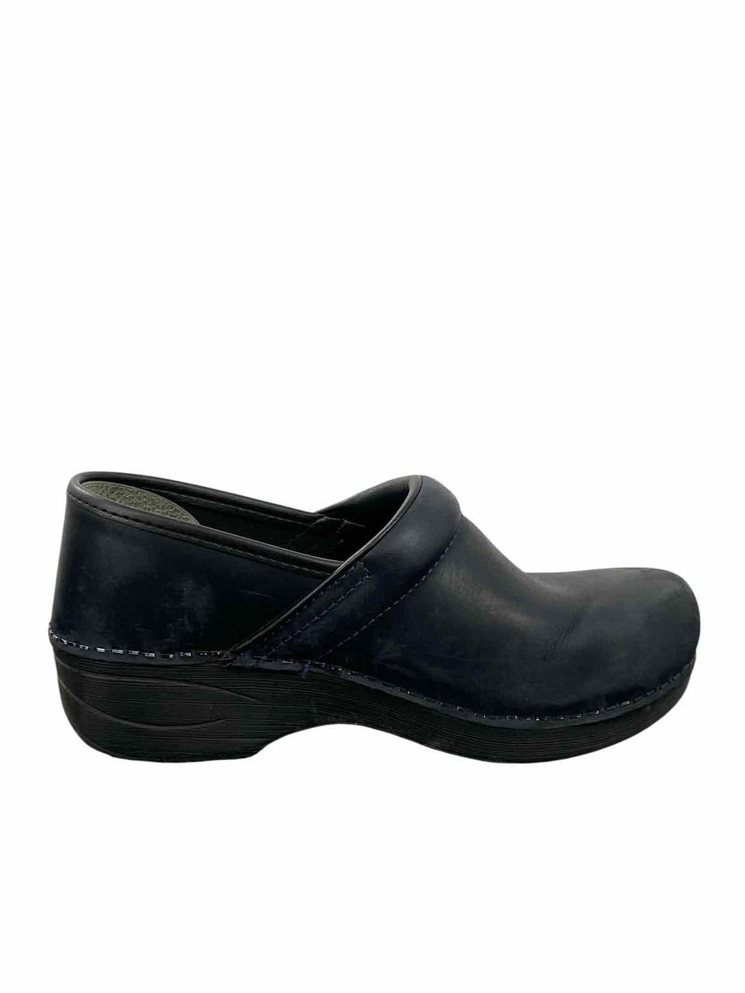 Dansko Shoe Size 37 Navy Leather Loafers
