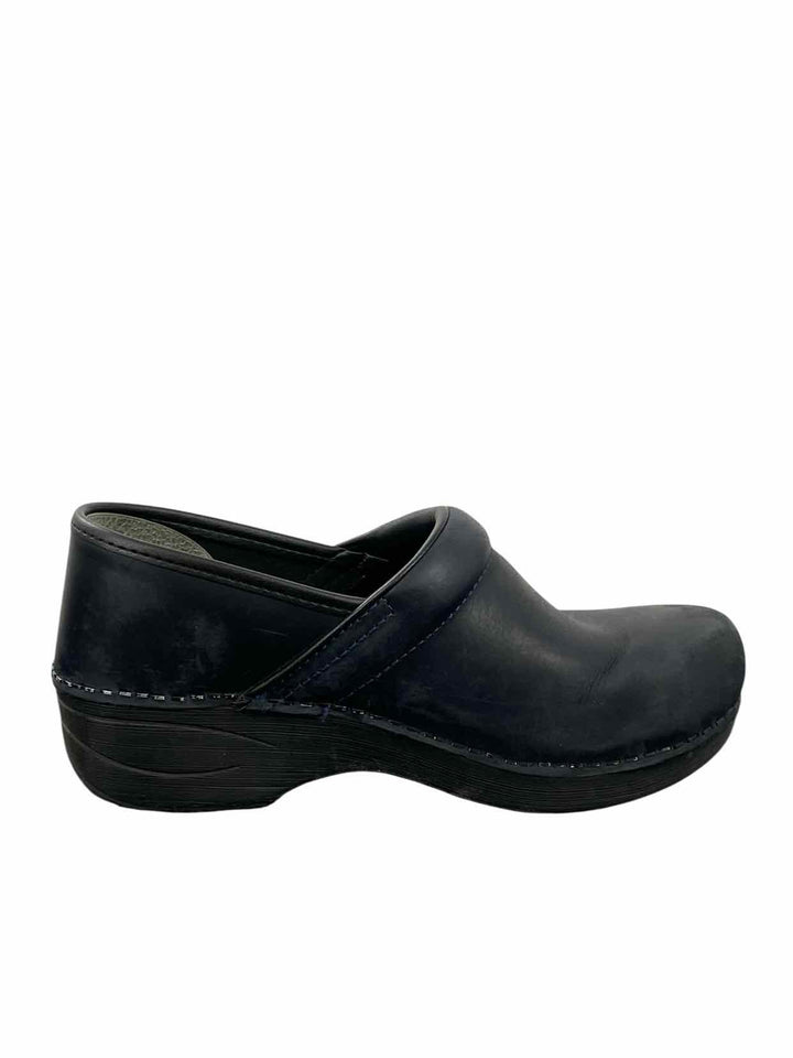 Dansko Shoe Size 37 Navy Leather Loafers