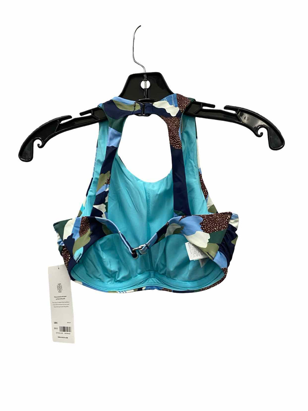 Athleta Size 32B/C Blue Swimsuit Top