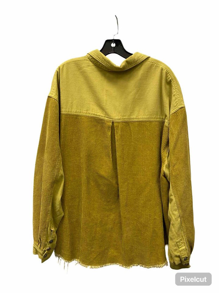 Thread and Supply Size XL Yellow corduroy Jacket