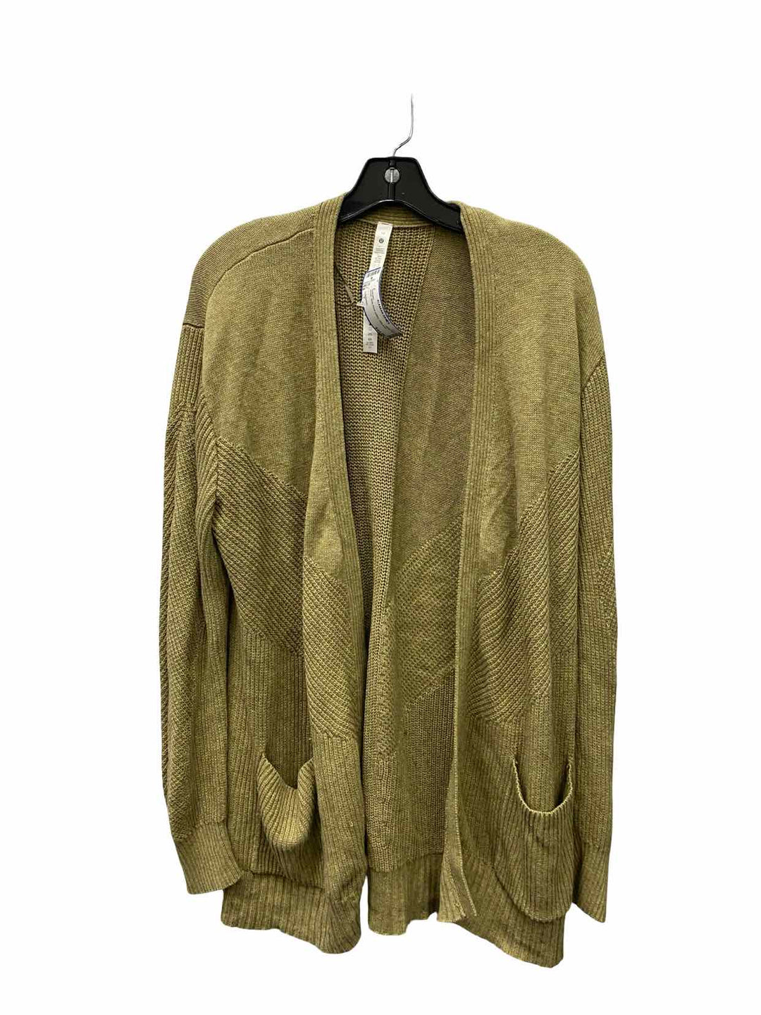 Lululemon Size 12 Green 80% Pima cotton Sweater