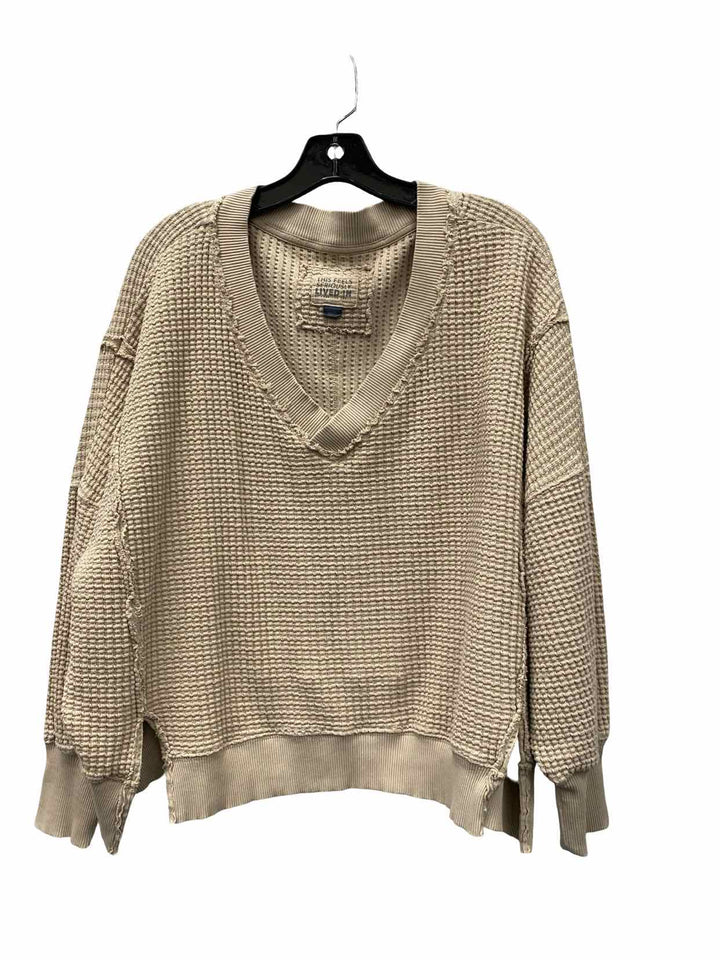 American Eagle Size XS Tan Sweater