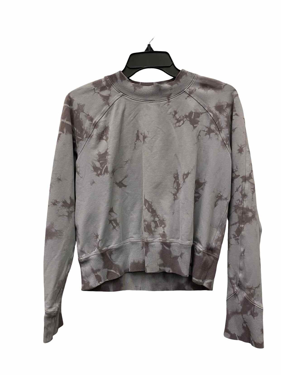 Lululemon Size 6 Grey Athletic Long Sleeve