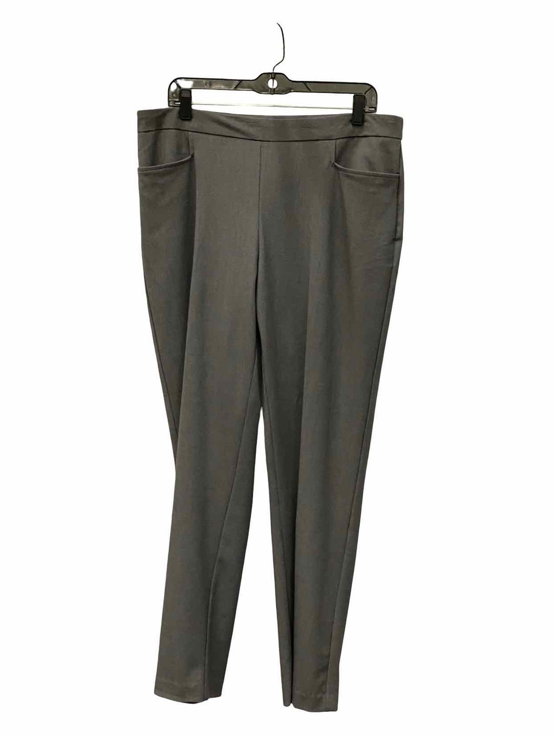 Roz & Ali Size 14 Gray Pants