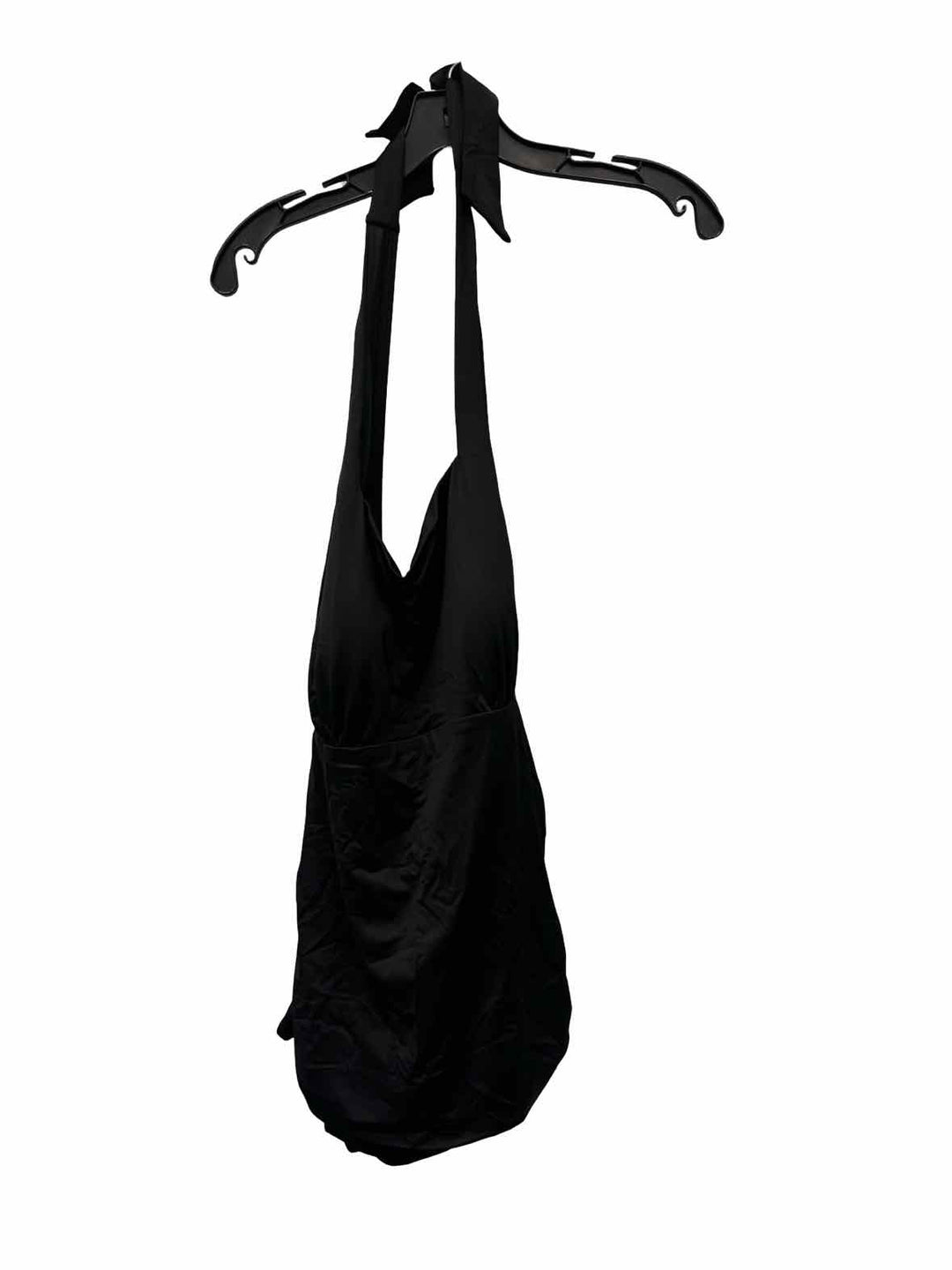 Lands End Size 20 Black Swimsuit Top