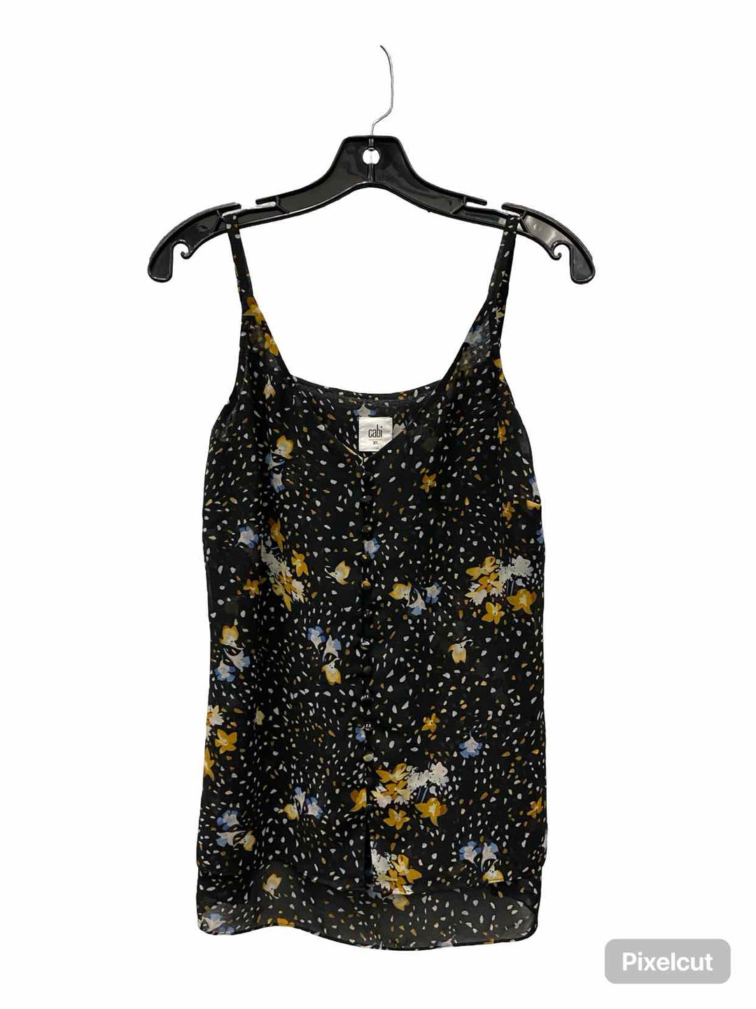 Cabi Size XS Black Multi Tank Top