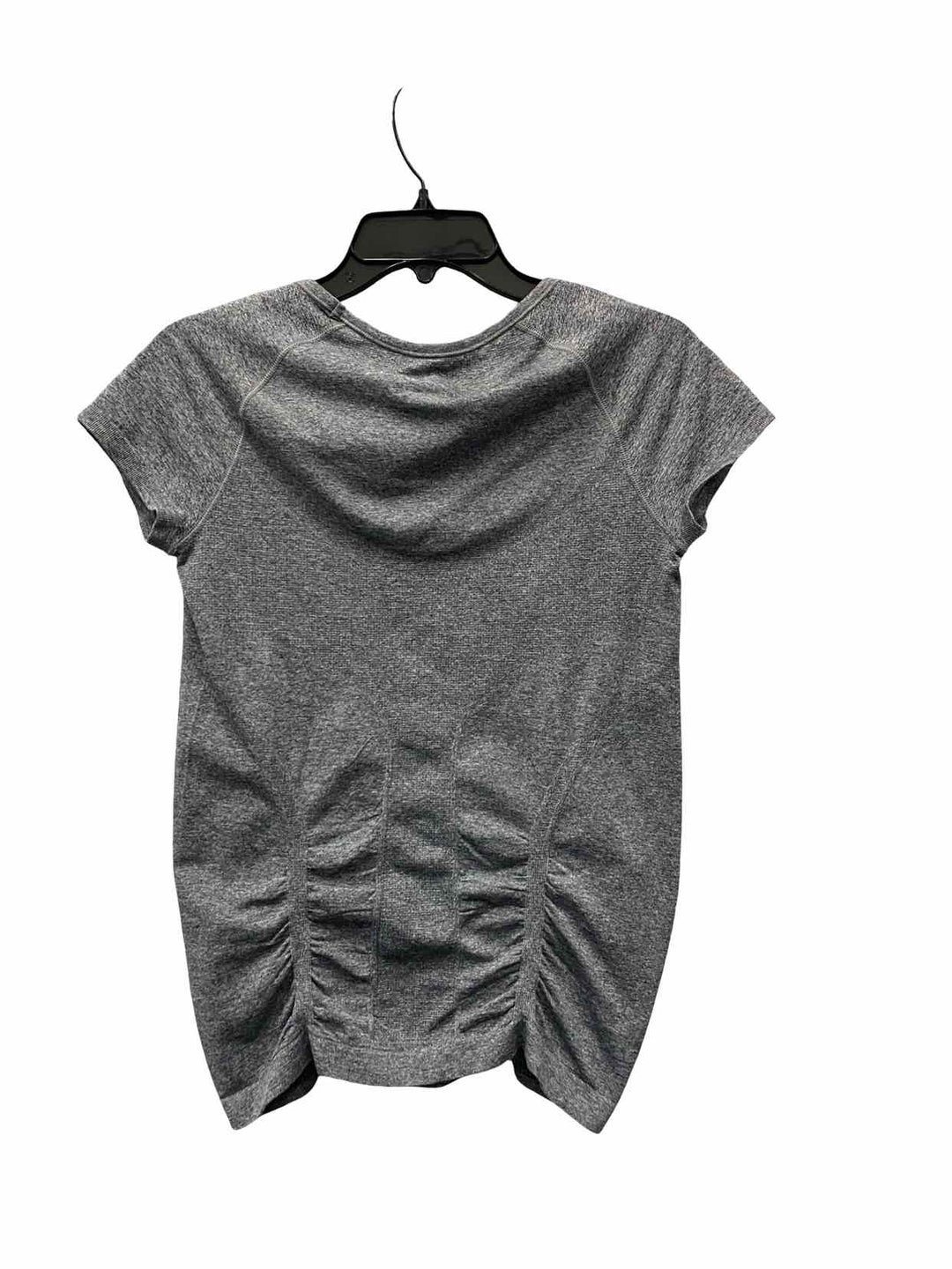 Athleta Size S Grey Athletic Short Sleeve