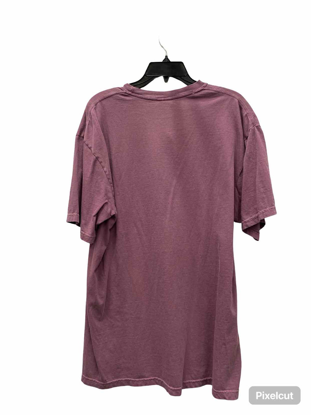 Comfort Colors Size XL Purple Print T-shirt