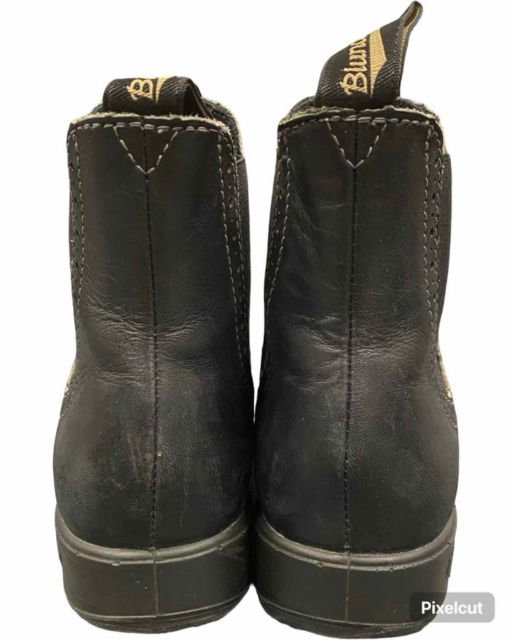 Blundstone Shoe Size 6 Black Leather Chelsea Boots(Ankle)