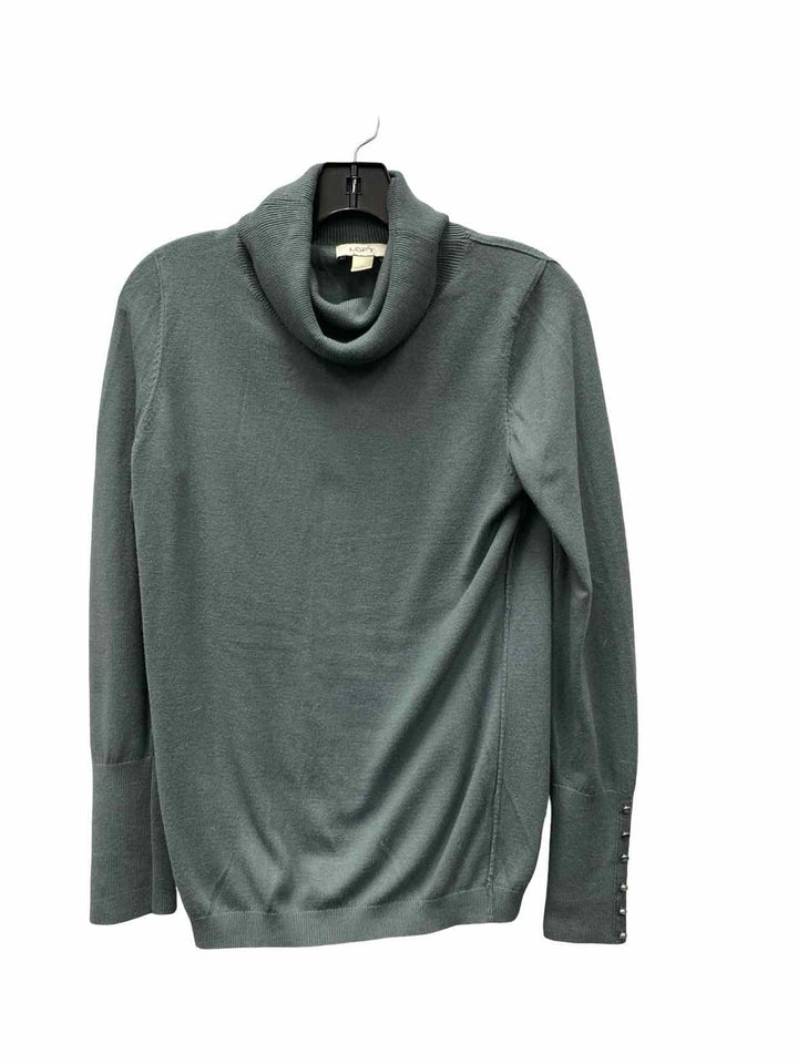 Loft Size M Green Sweater
