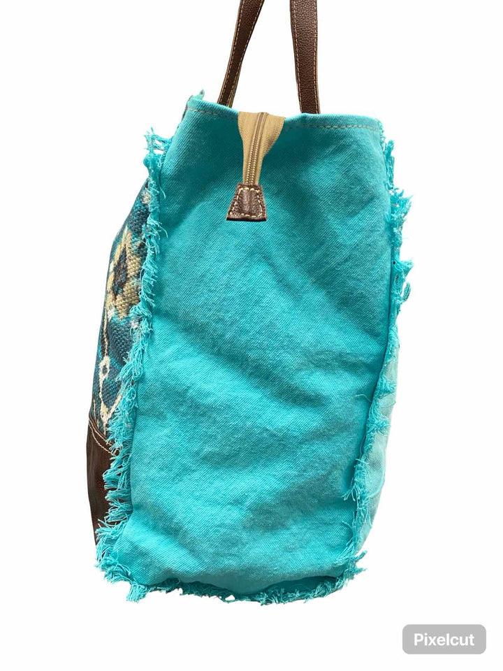Myra Bag Turquoise Vivacious Weekender Bag