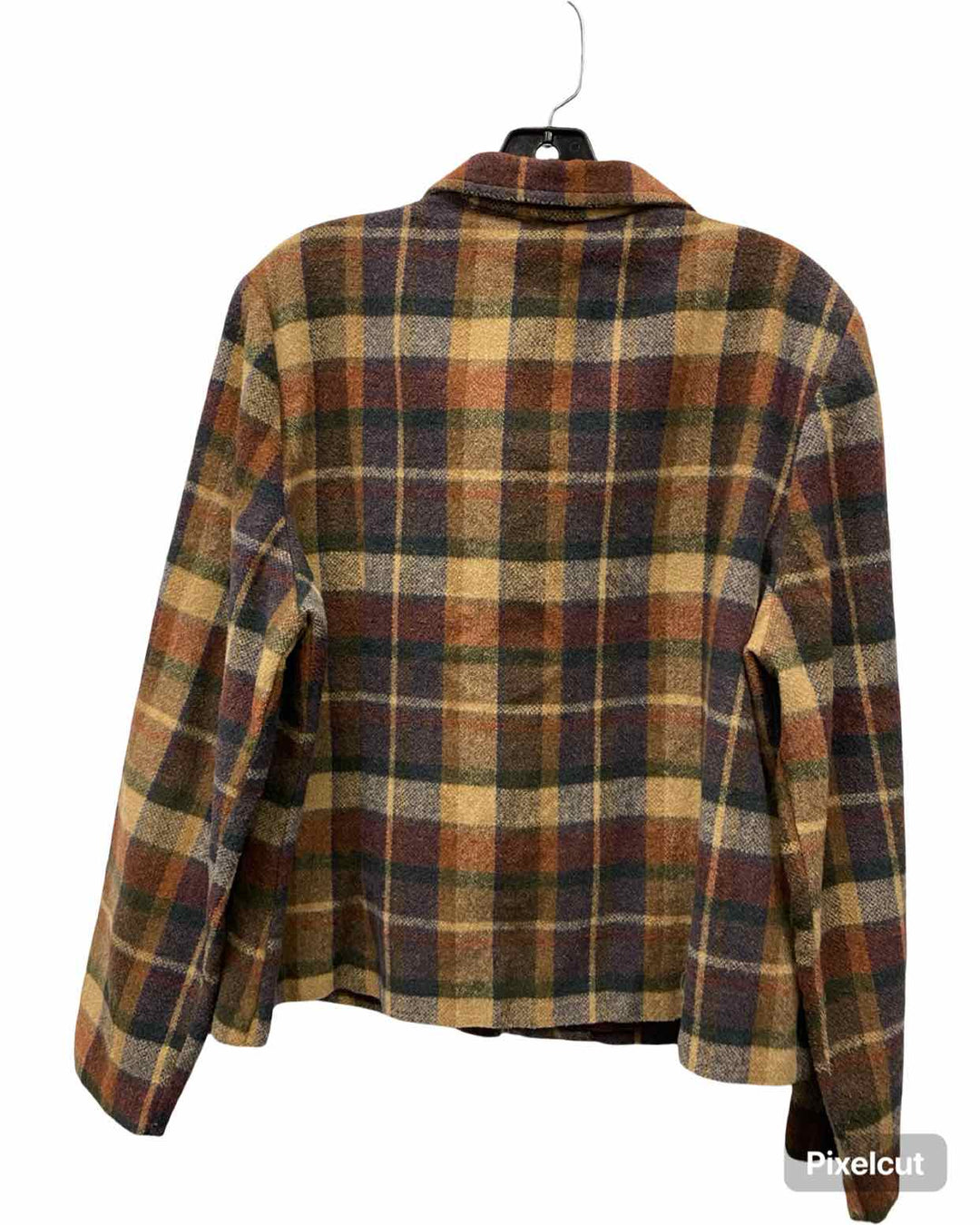 david bejamin Size 14 Brown Plaid Jacket