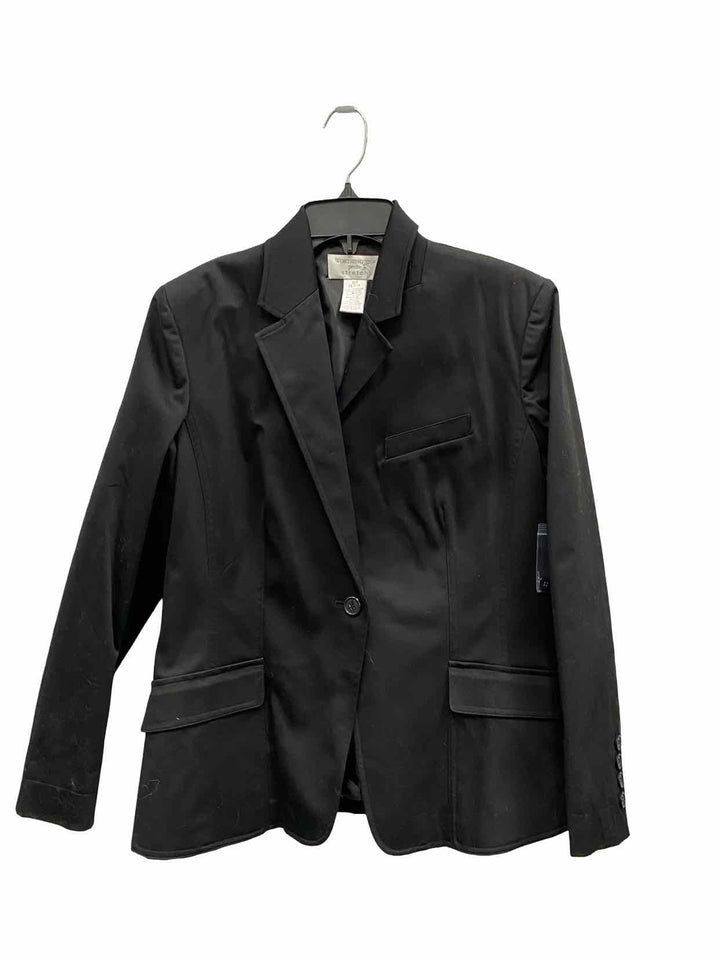 Worthington Size 10P Black Blazer