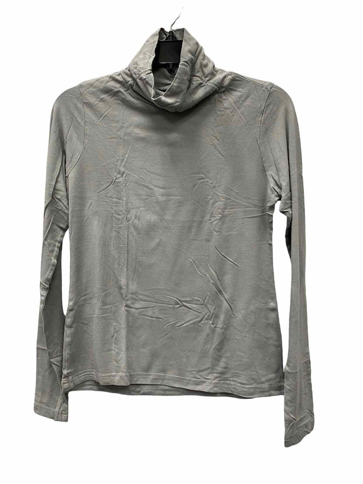 Aventura Size S Grey Turtle Neck Long Sleeve Shirts
