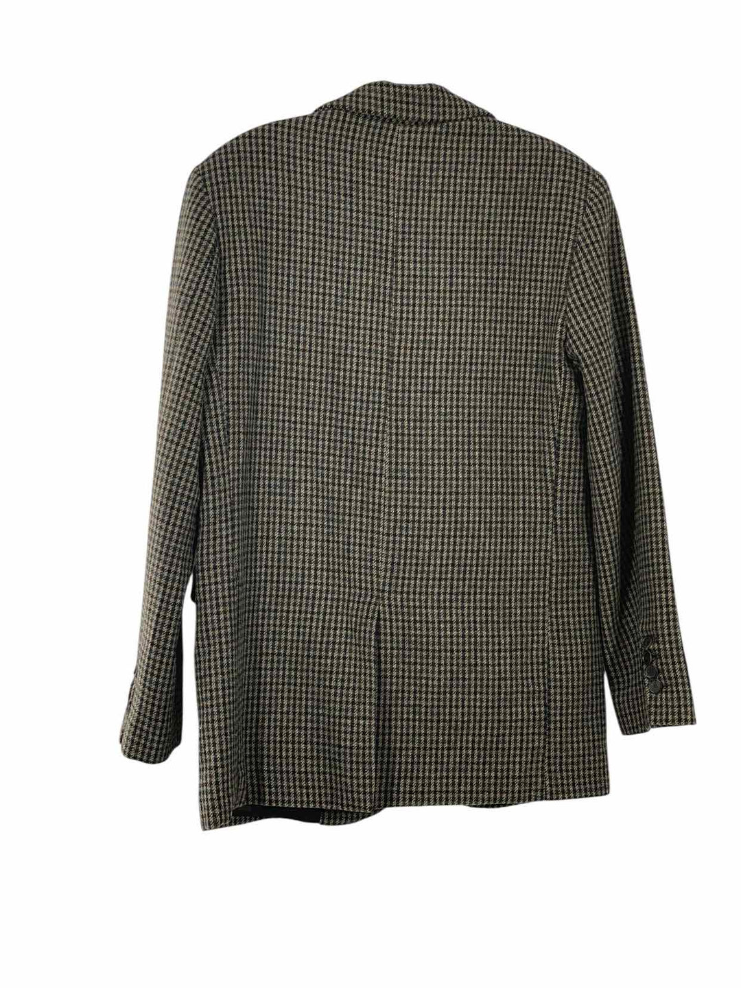 ZARA Size M Brown Print Coat(short)