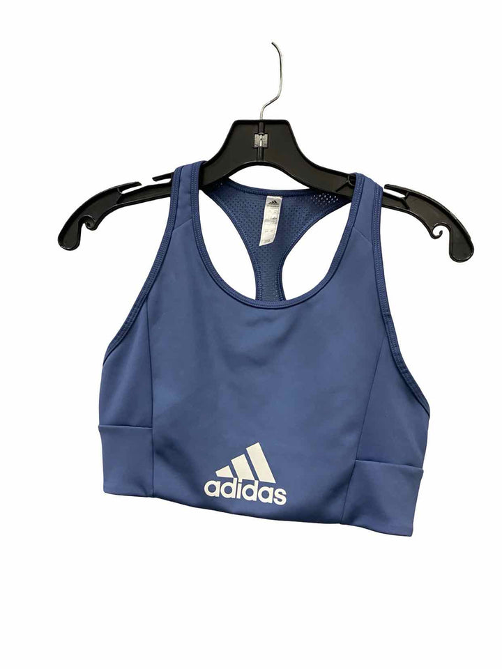 Adidas Size M Blue Athletic Bra