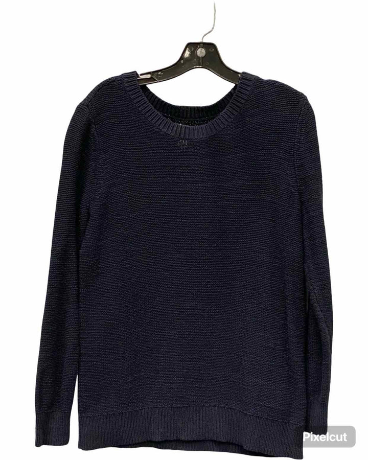 Daily Ritual Size L Navy Sweater
