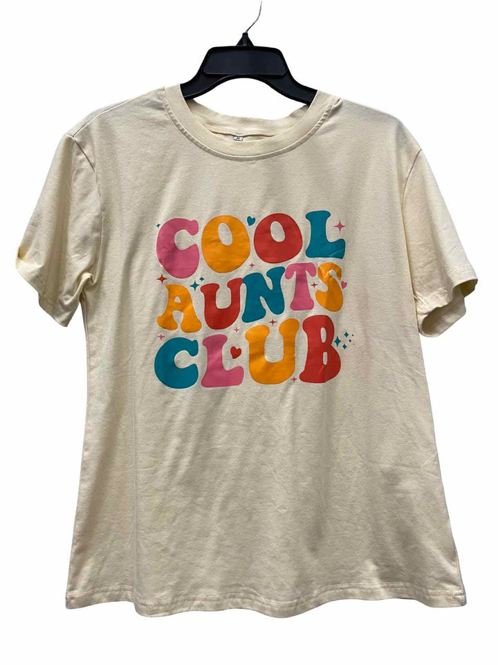 Unknown Brand Size M Yellow T-shirt