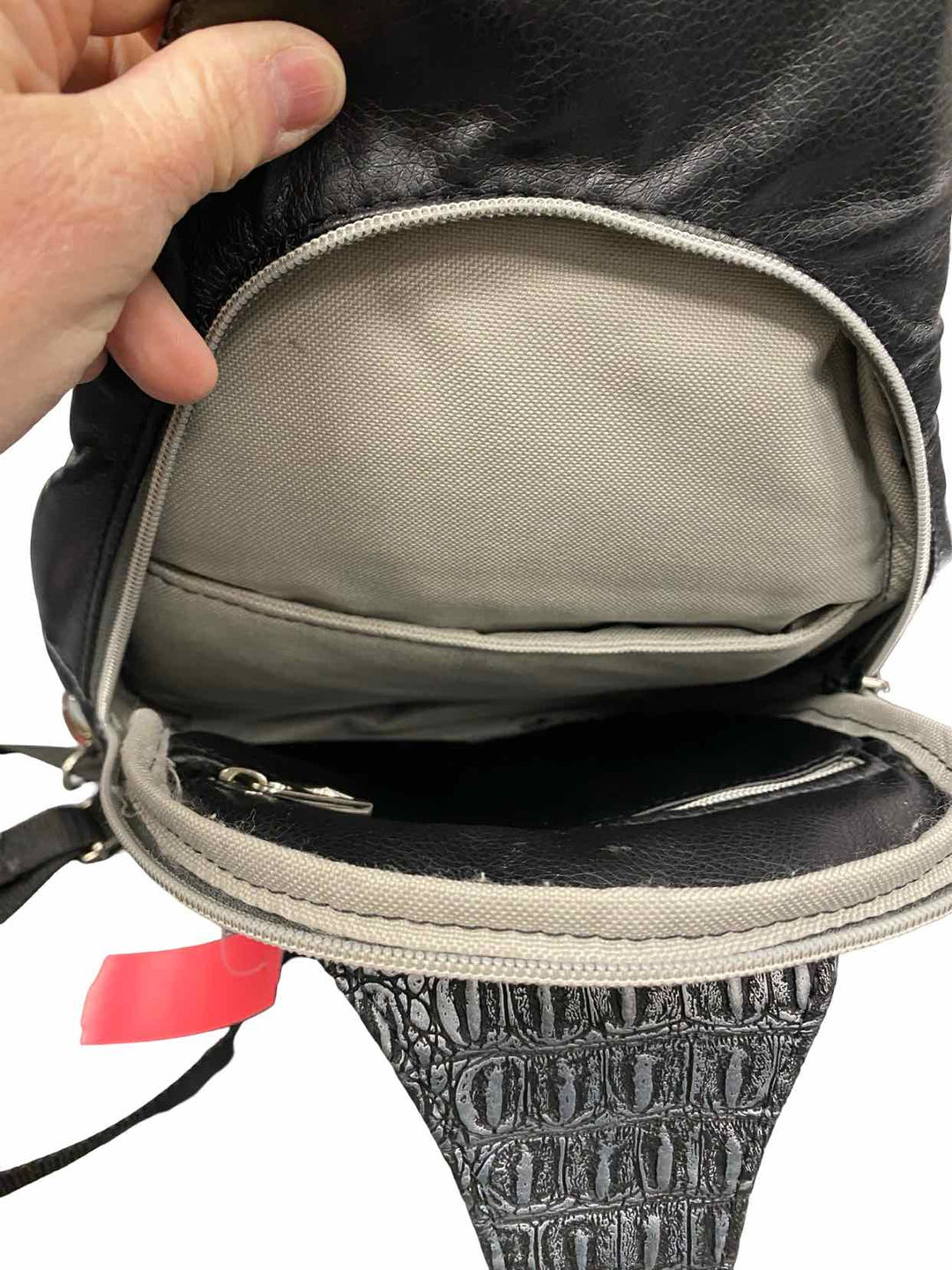 Hull Bay Designs Black Sling Pack Purse