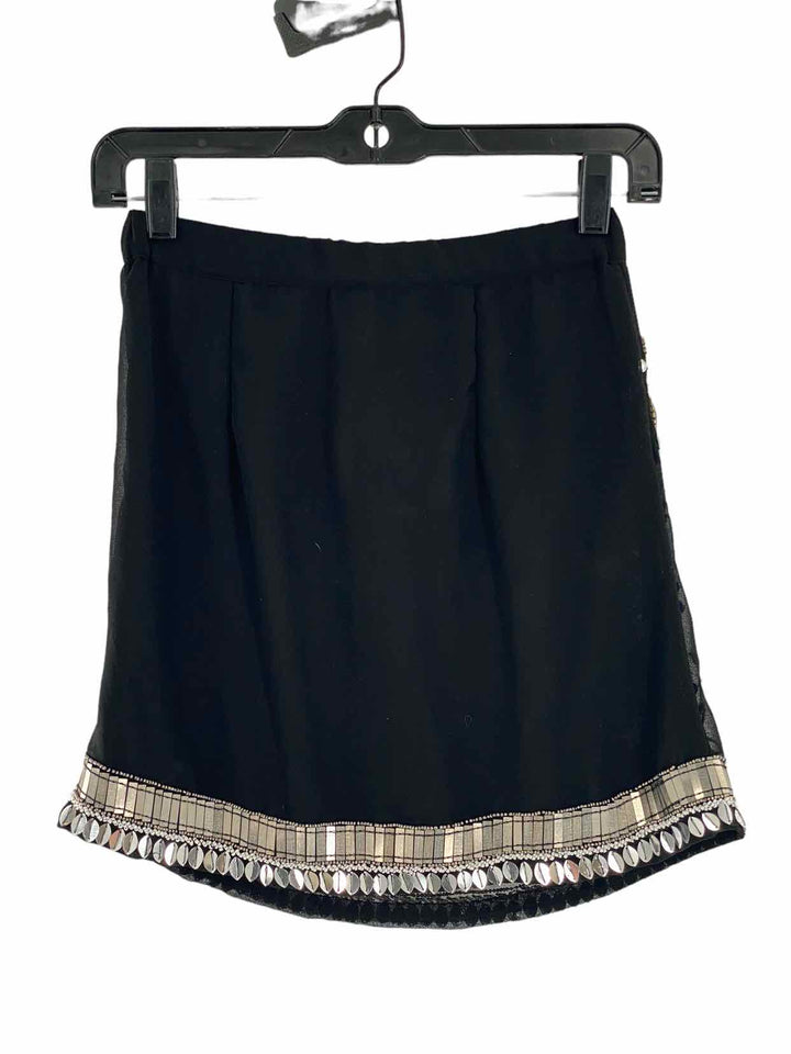 Raga Size S Black Gems Skirt