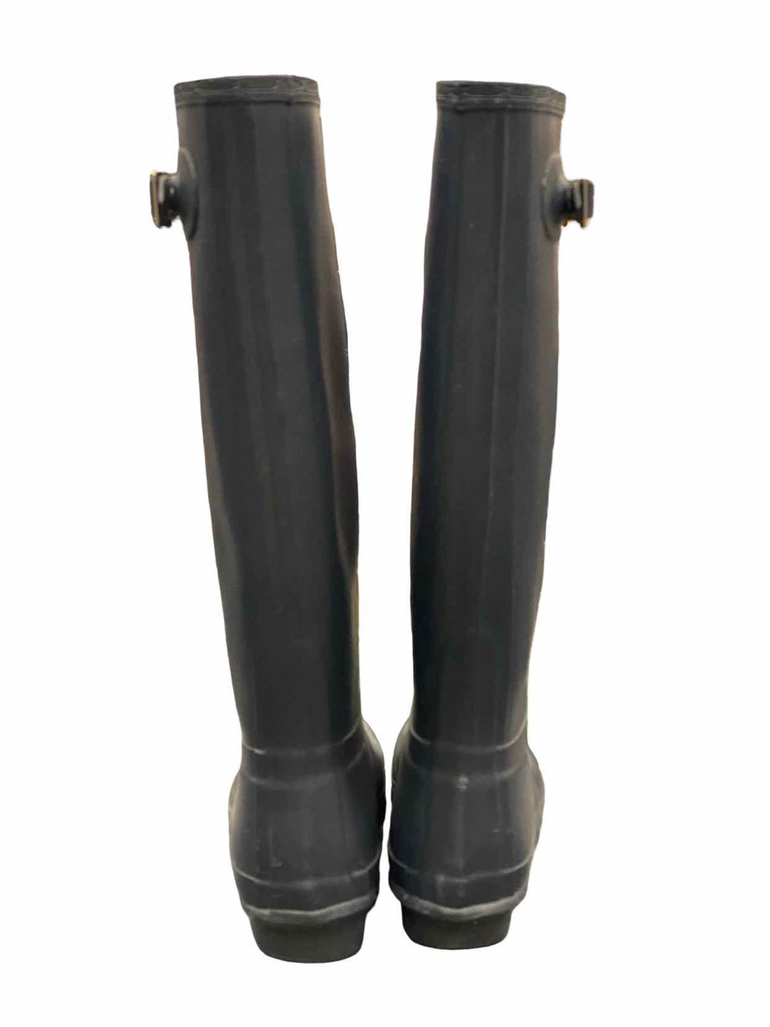 Hunter Shoe Size 8 Blue Rain Boot Boots(knee)