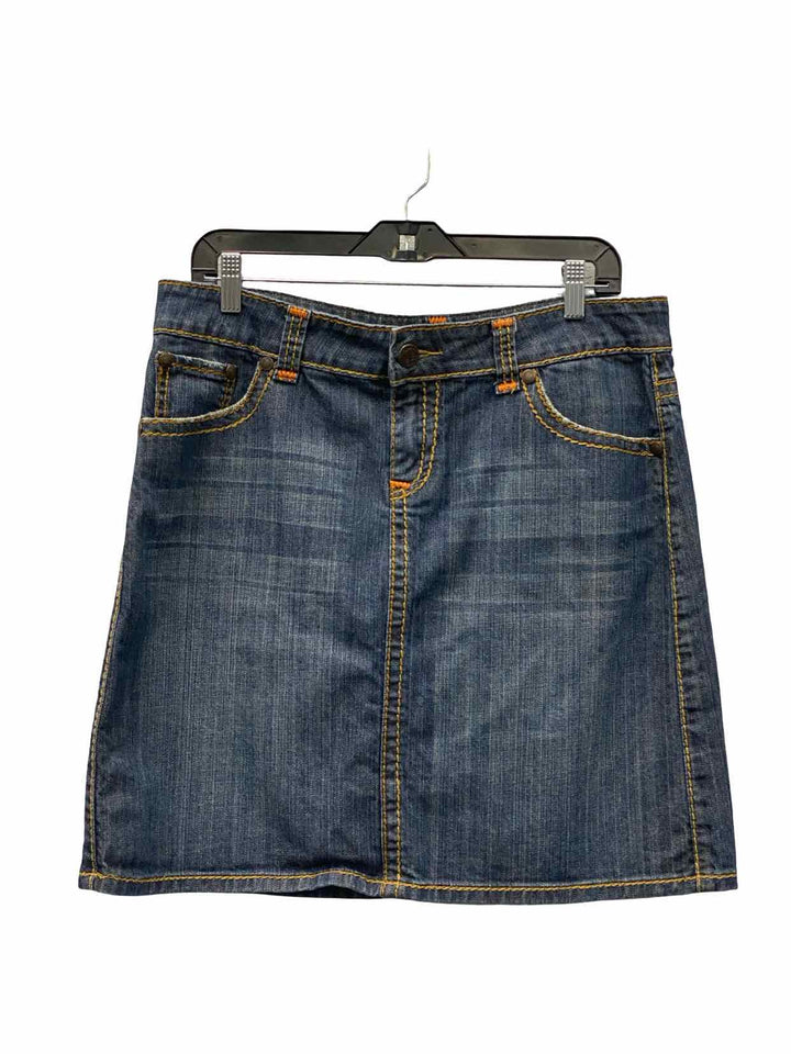 Down East Size M Blue Denim Skirt