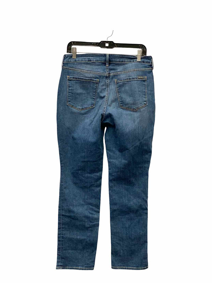 Eddie Bauer Size 8 Blue Straight Jeans