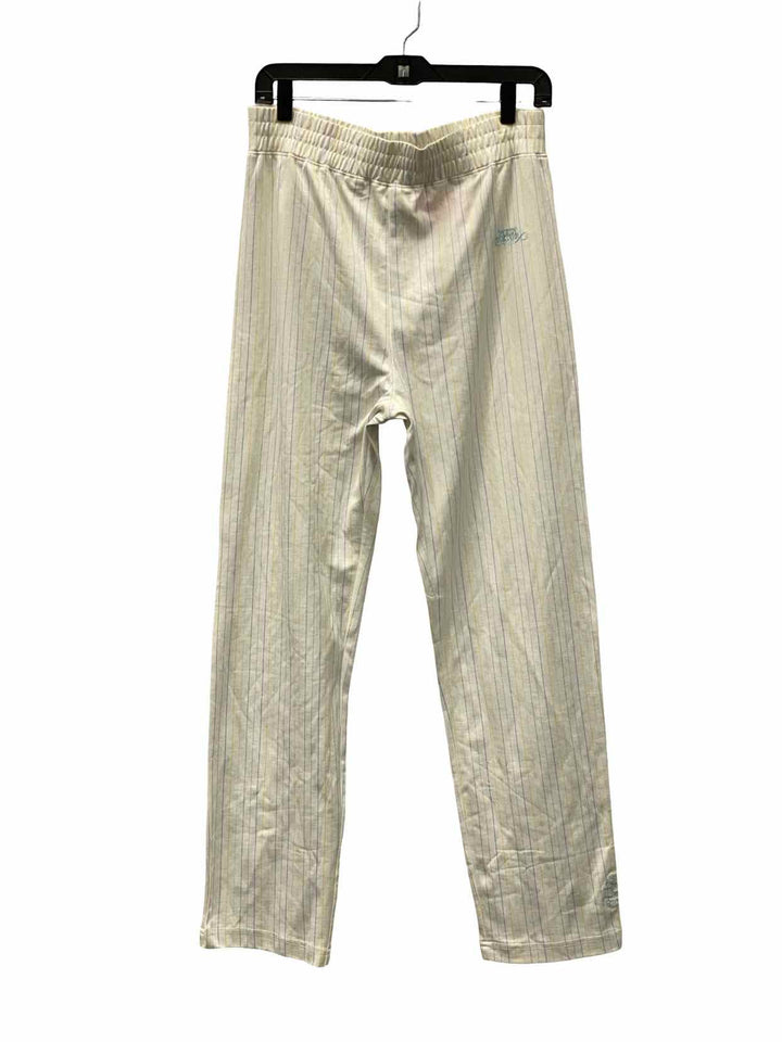 Foursquare Size XL White Multi Stripes Pants