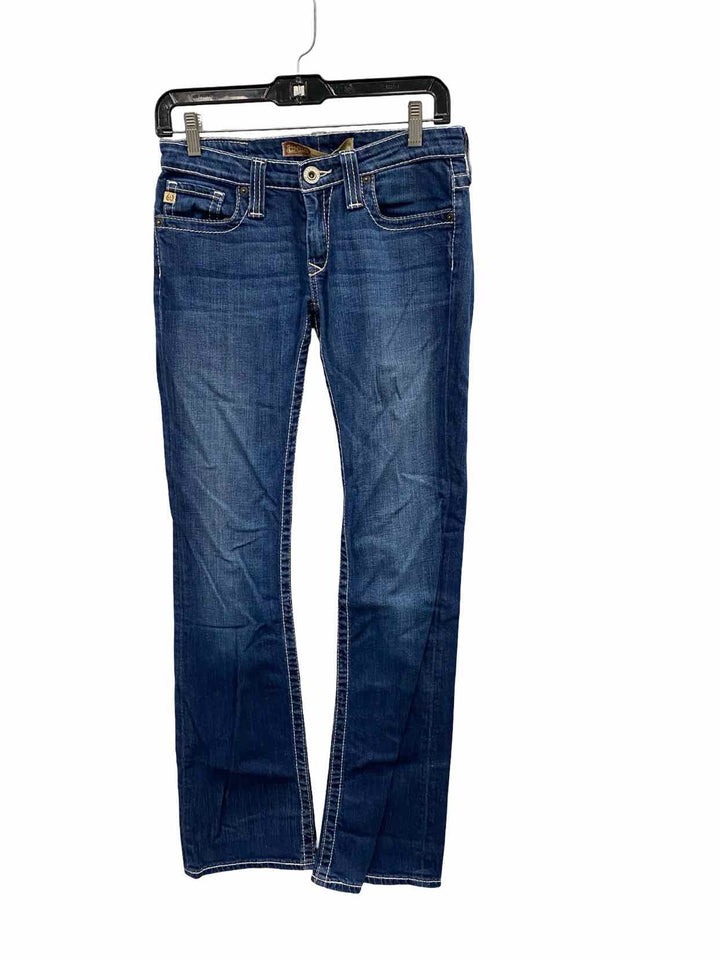 Big Star Size 26L Blue Low Rise Jeans
