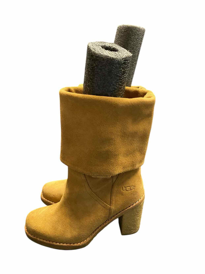 UGG Shoe Size 6 Brown Suede Josie Convertible Boots(knee)