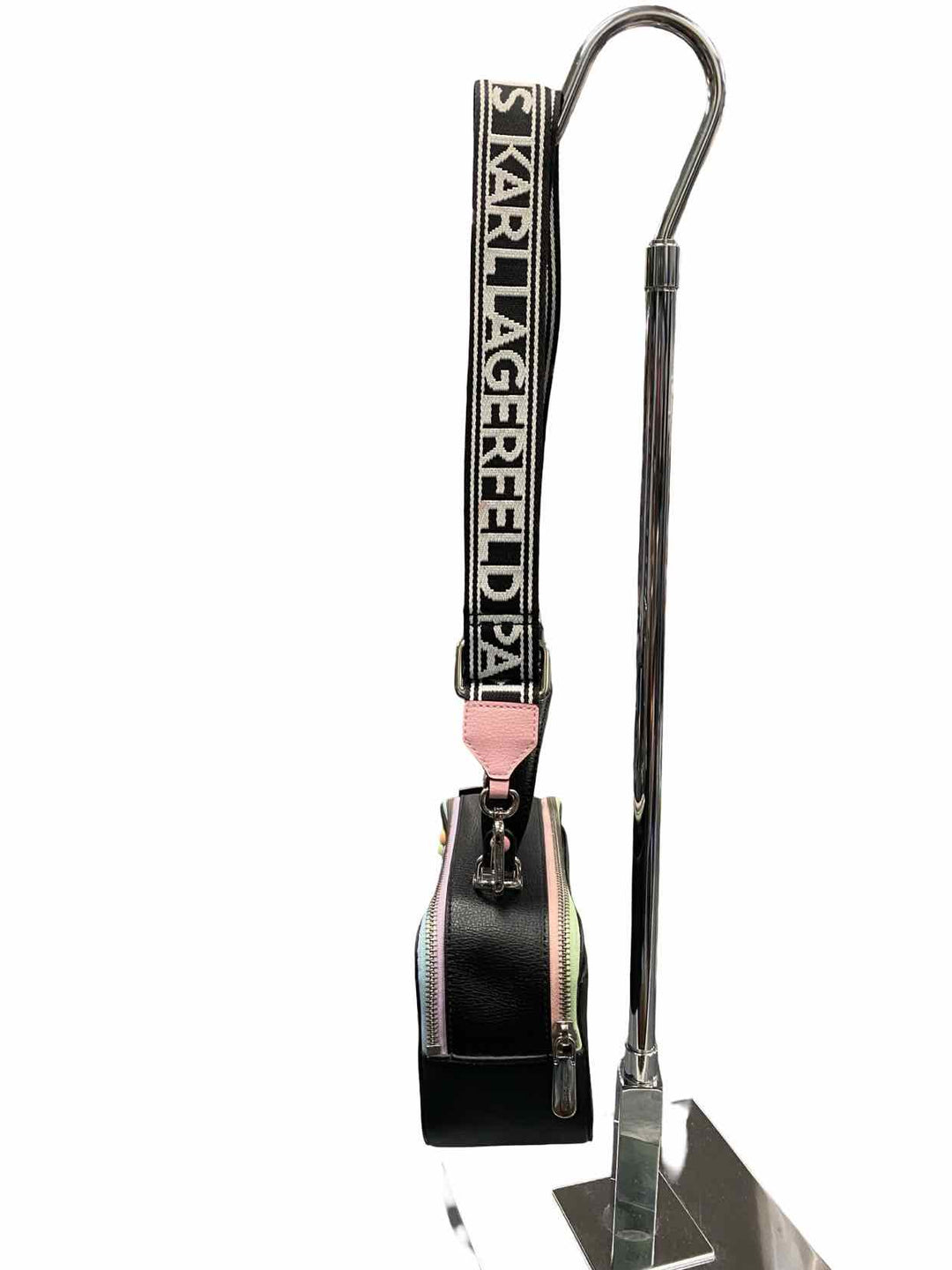 Karl Lagerfeld Black Simone Crossbody Purse