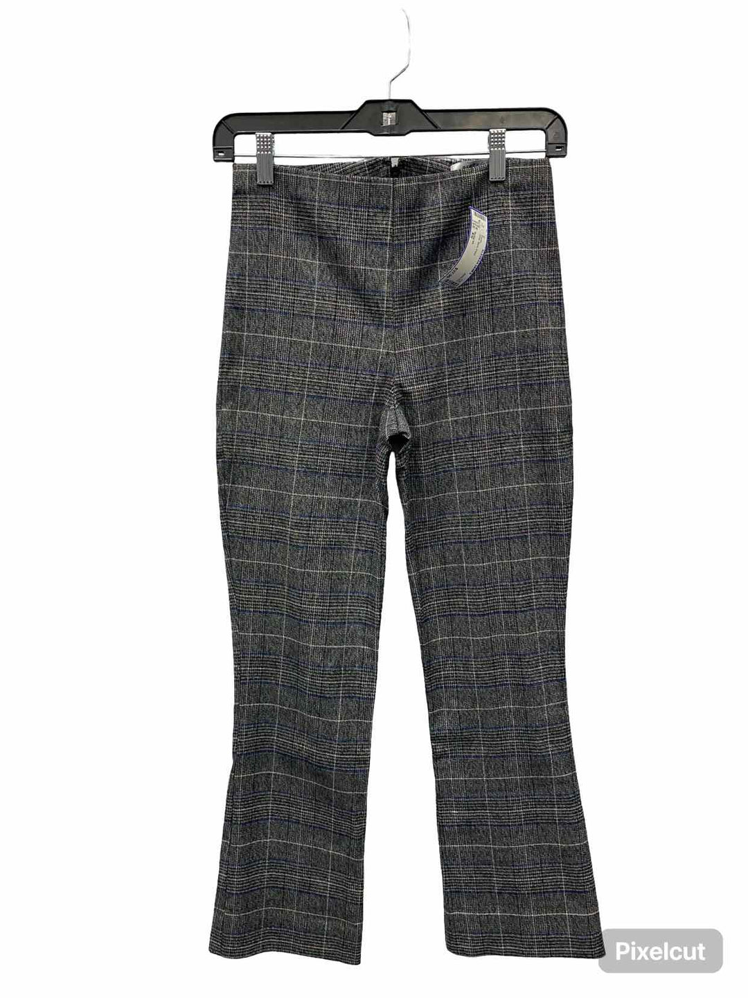 Bailey 44 Size XS Grey Blue Plaid Pants