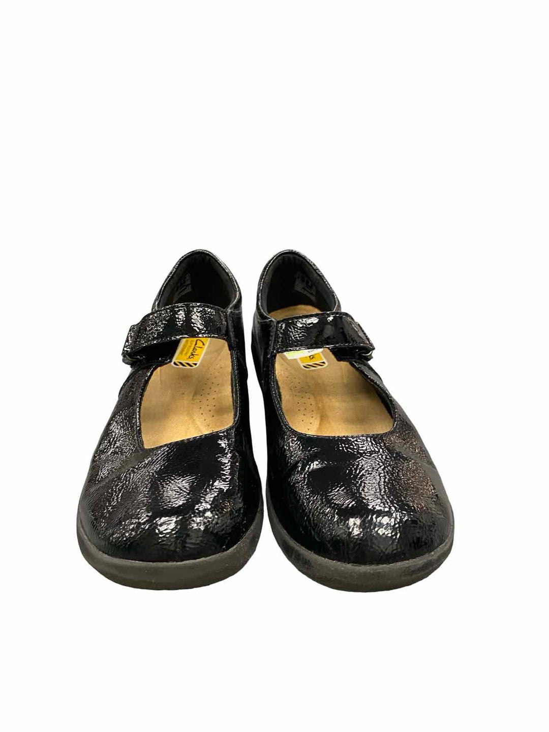 Clarks Shoe Size 8 Black Manmade Talene Ave Mary Janes Loafers