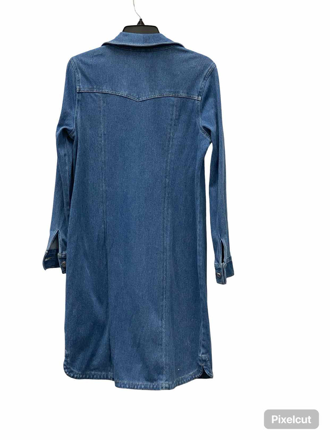 Belle by Kim Gravel Size S Blue Denim Dress