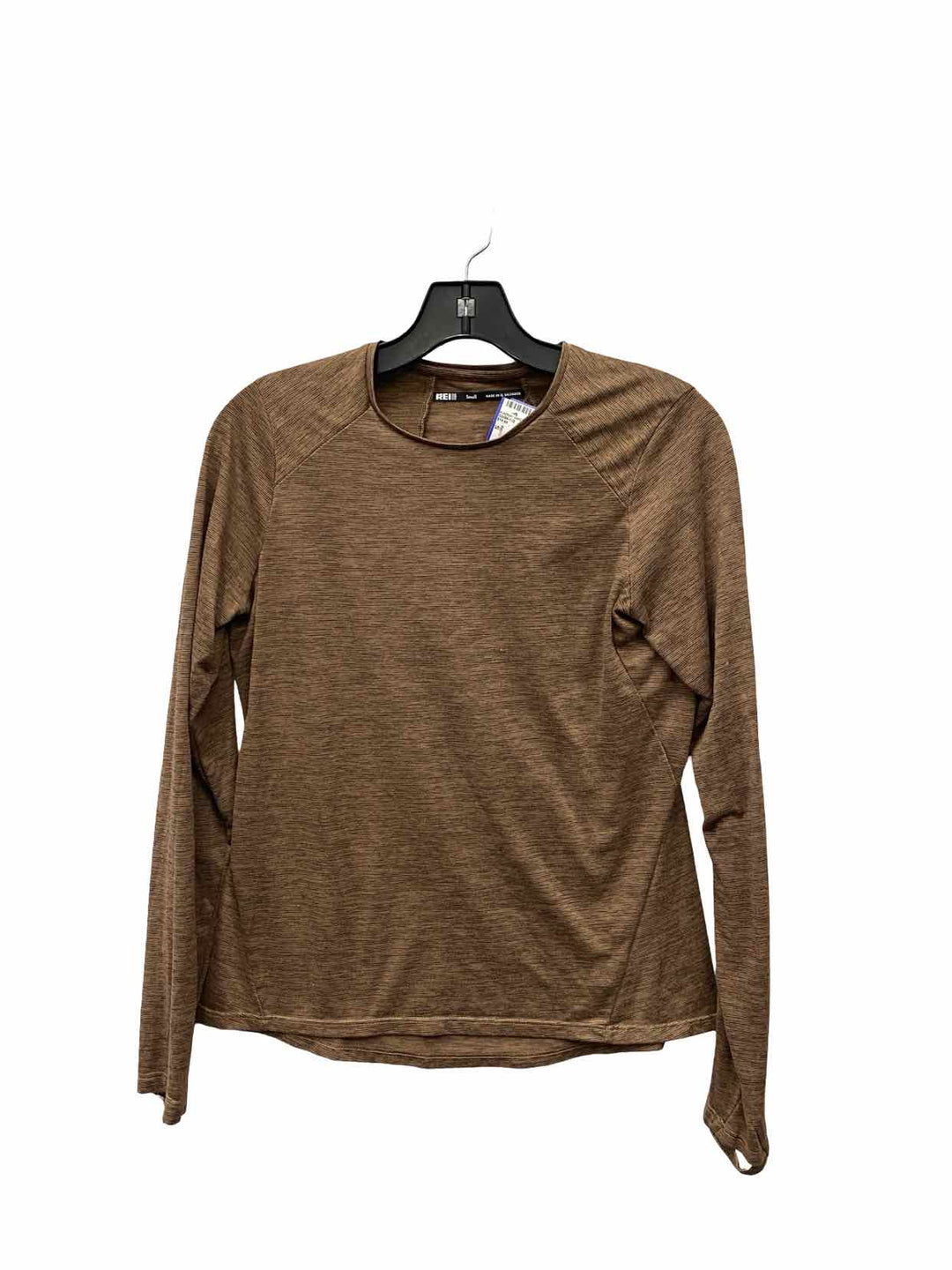 REI Size S Brown Athletic Long Sleeve