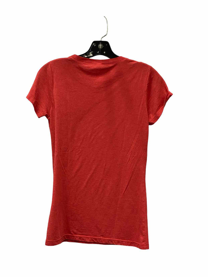 Bella + Canvas Size S Red Print T-shirt