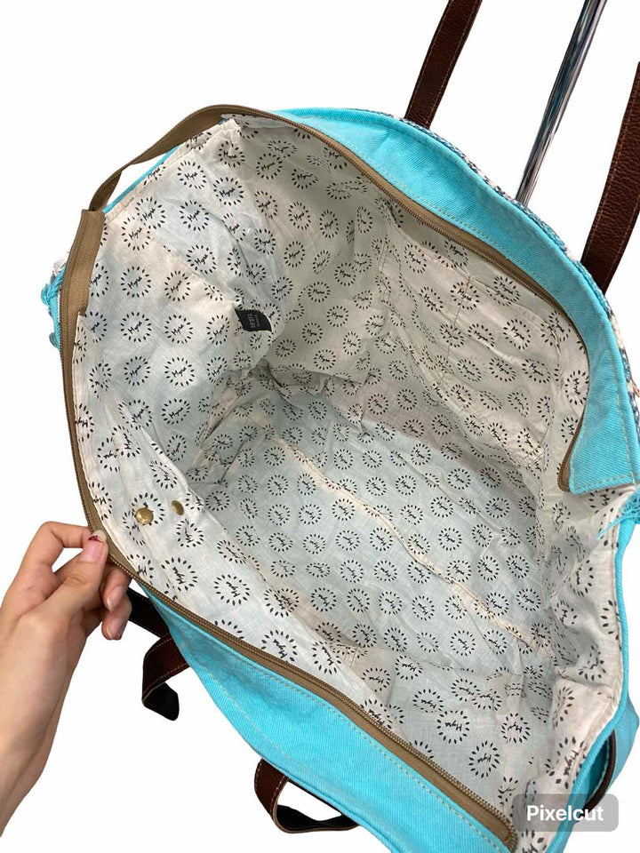 Myra Bag Turquoise Vivacious Weekender Bag