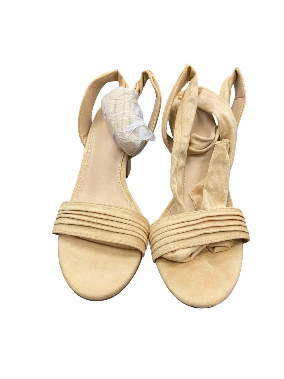 Cotigo Shoe Size 7 Cream Manmade Heels