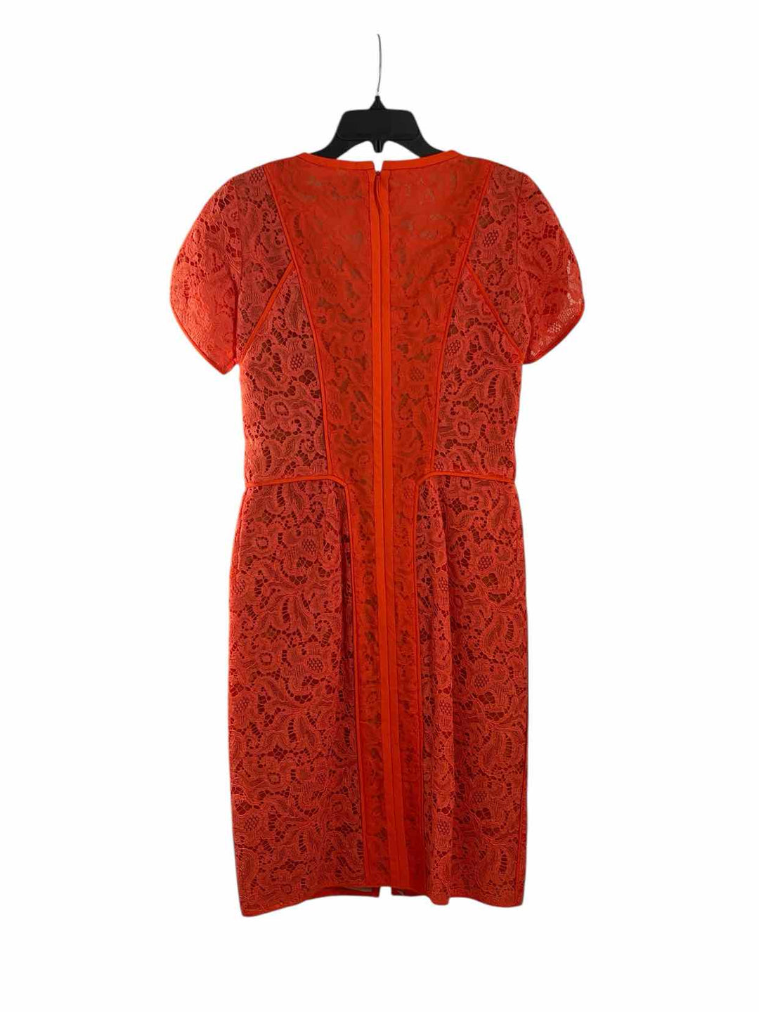 J. Mendel Size 6 Orange Dress