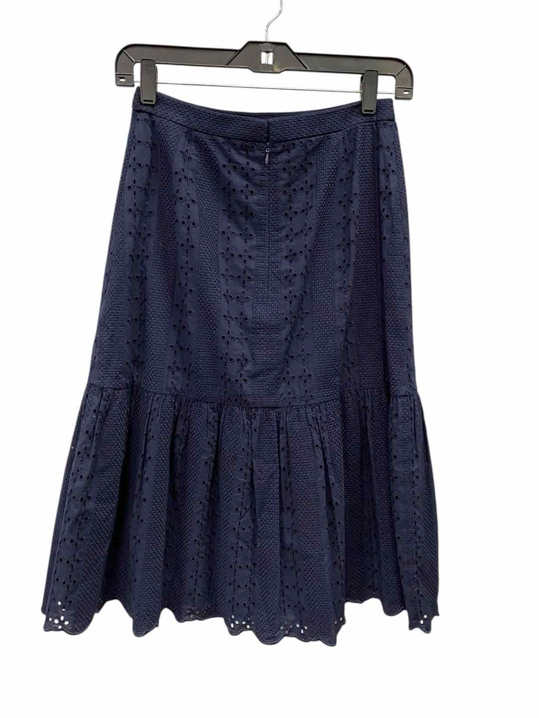 J Crew Size 2 Blue Skirt