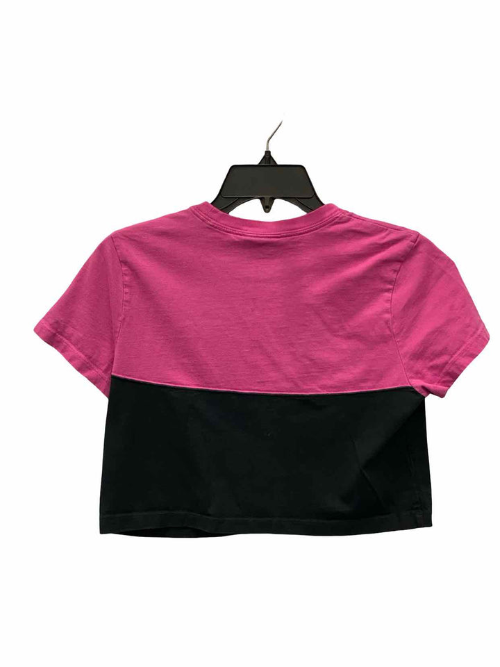 Nike Size XS Pink Black T-shirt