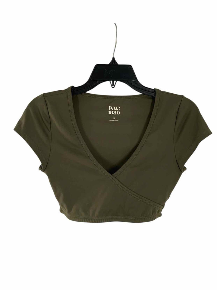 Pacsun Size S Green Polyester Blend Short Sleeve Shirts