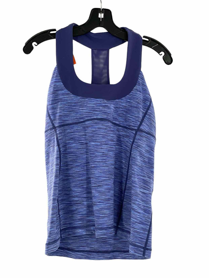 Lululemon Size 10 Blue Athletic Tank Top