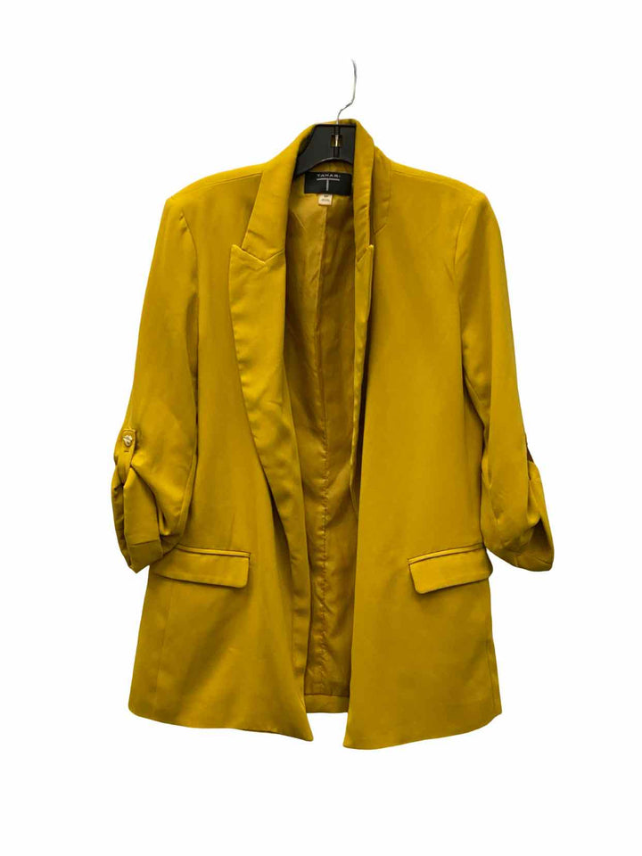 Tahari Size S Yellow Blazer