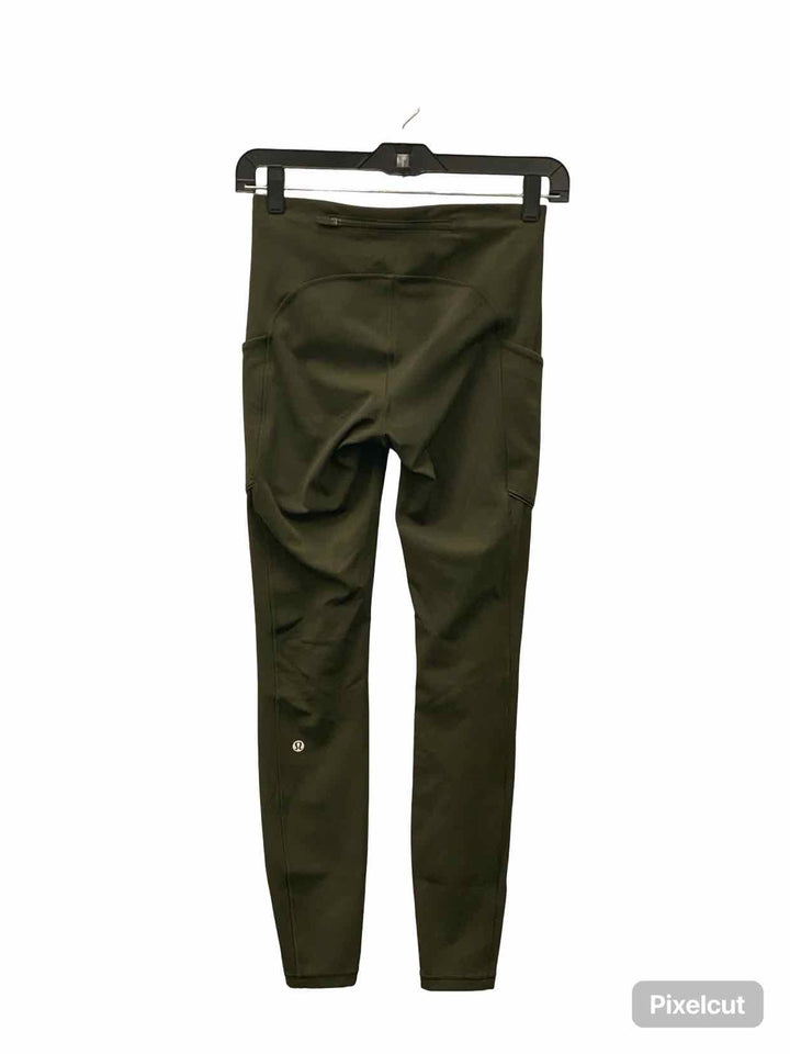 Lululemon Size 4 Green Athletic Pants
